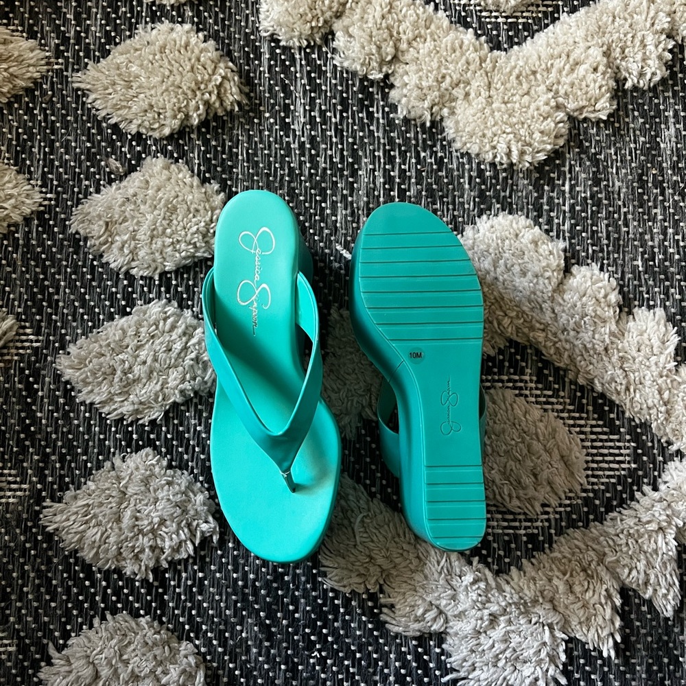 Stilla Platform Wedge Flip Flop